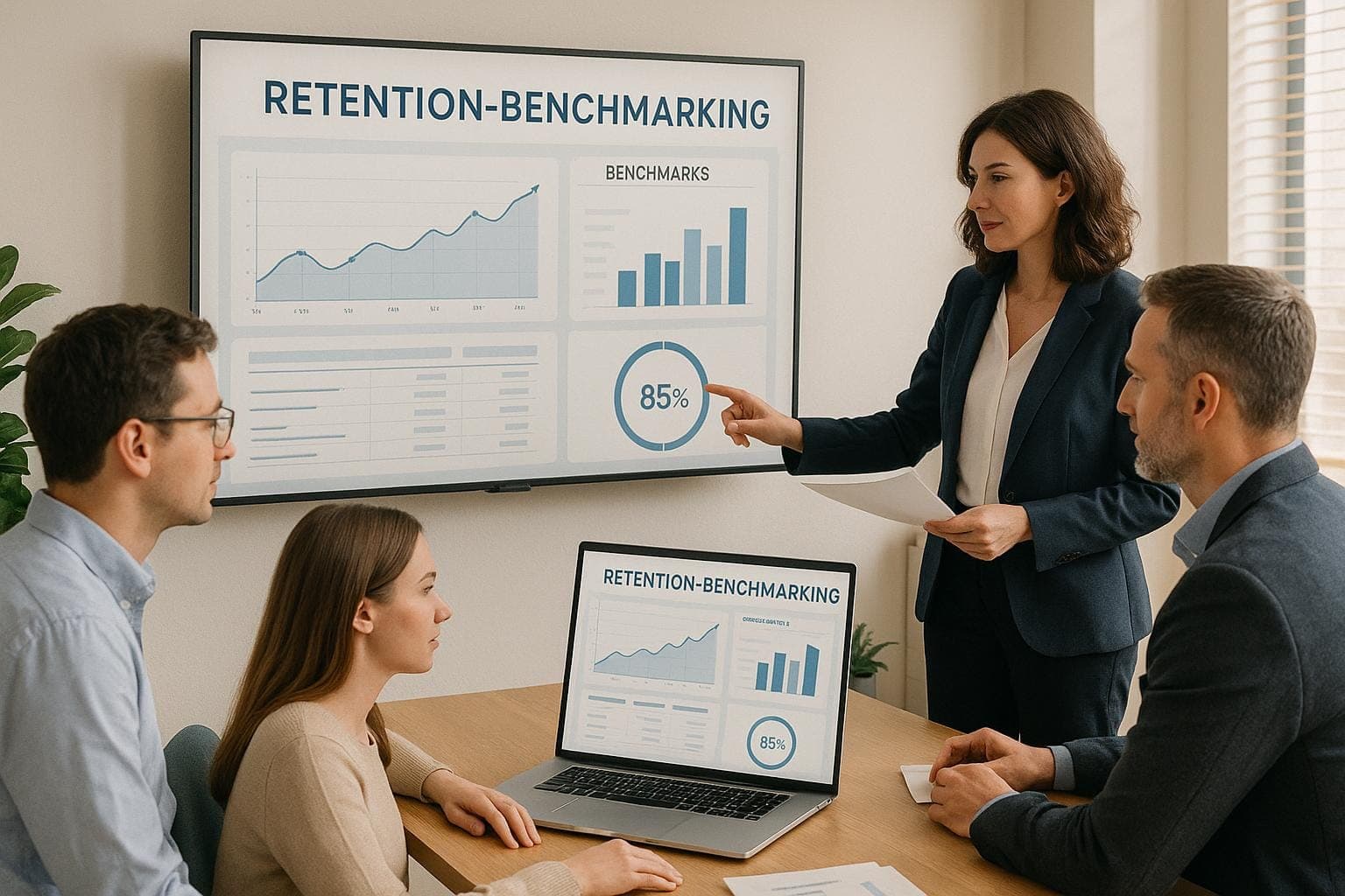 Retention-Benchmarking: Checkliste für 2025